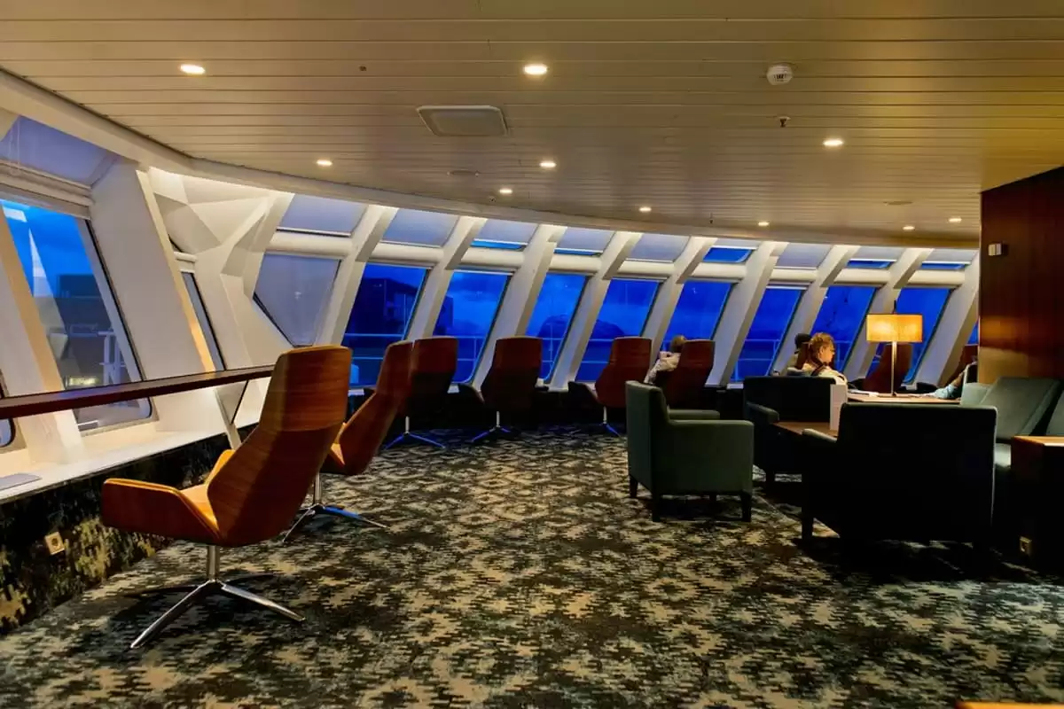 le MS Richard With :  cabine 4