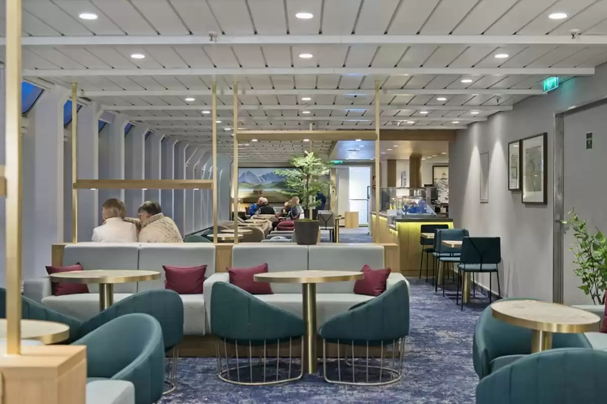 le MS Richard With :  cabine 8