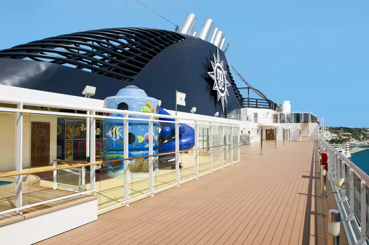 le MSC Magnifica :  cabine 36