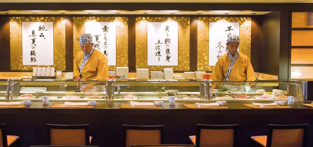 2- KAITO SUSHI BAR<br>ÉVASION GOURMANDE AU JAPON