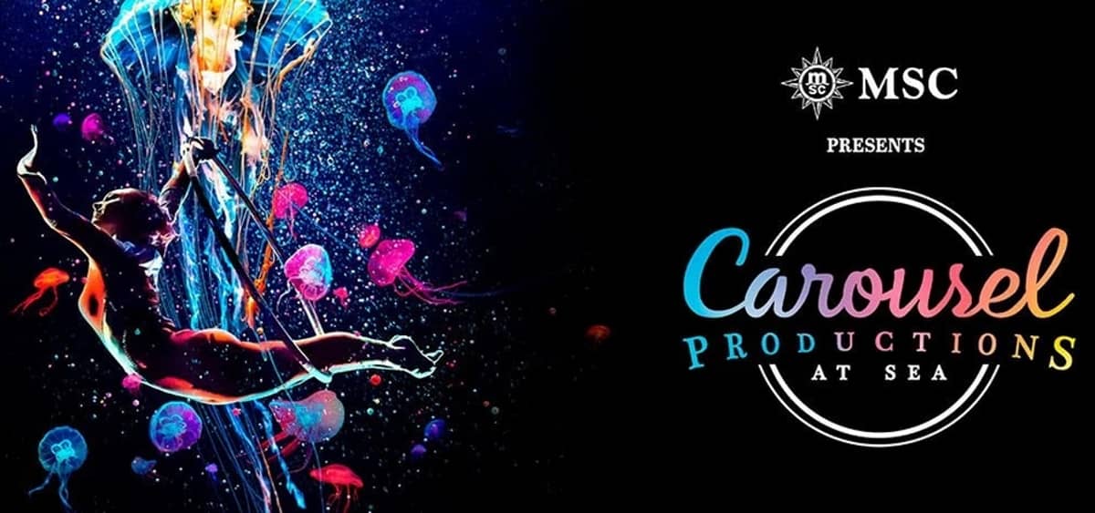 2- CAROUSEL PRODUCTIONS @ SEA<br>SPECTACLES HAUTE VOLTIGE