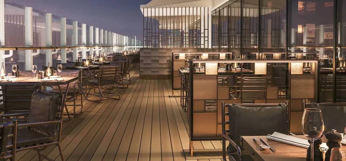 2- CHEF’S COURT<br>L'ESPACE RESTAURANTS OUVERT SUR L’OCÉAN