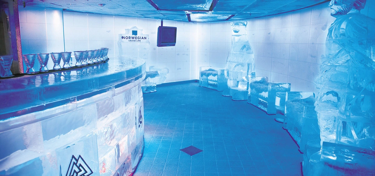 3- ICE BAR<br> APÉRO POLAIRE À -8 °C