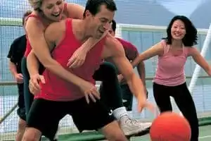 Basketball/Volleyball Court