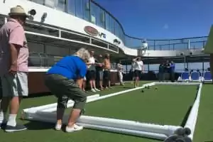 Bocce court