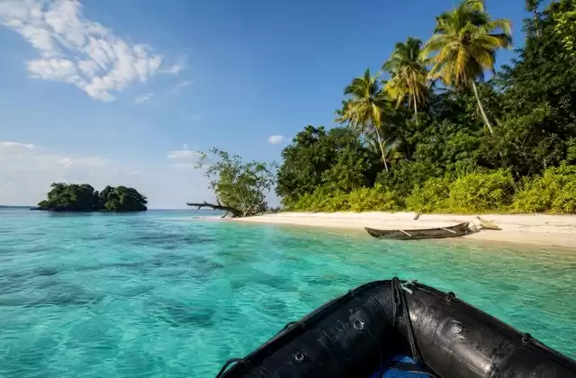 Depuis les zodiacs