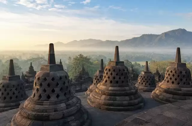 À Borobudur