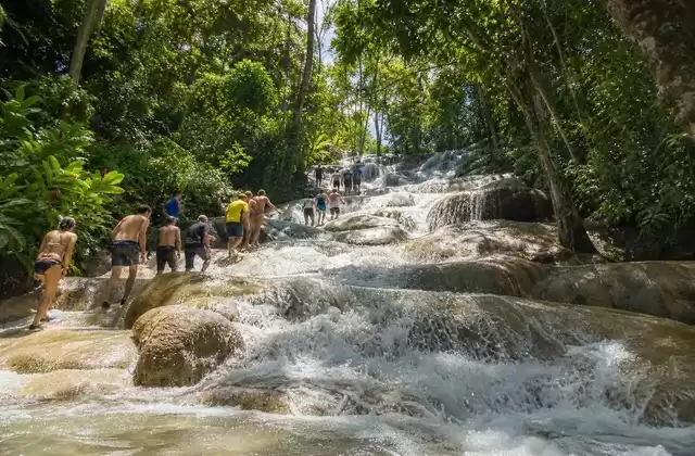 À Dunn's River Falls