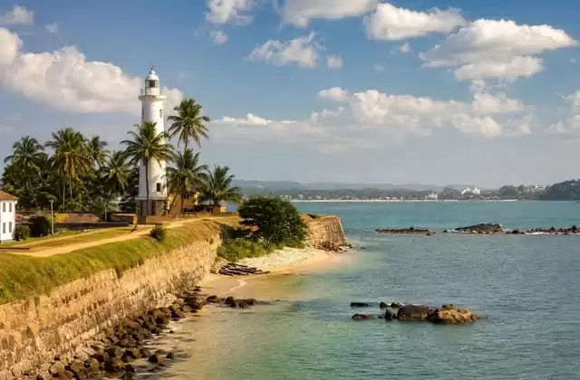 Depuis les remparts de Galle