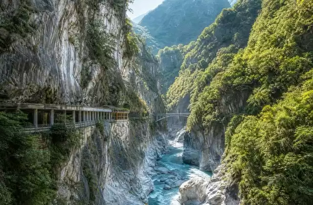 À Taroko Gorge