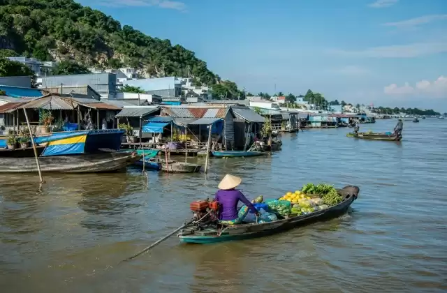 Chau Doc et la vie au bord de l'eau