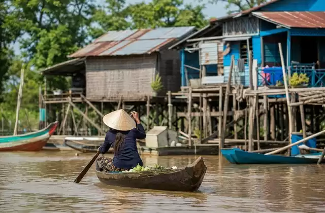 Les villages fluviaux du Cambodge