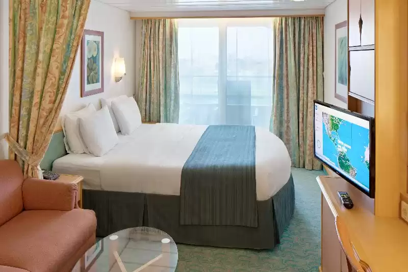 Cabine avec vue sur la mer et balcon