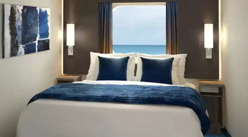 Cabine extérieure avec baie vitrée