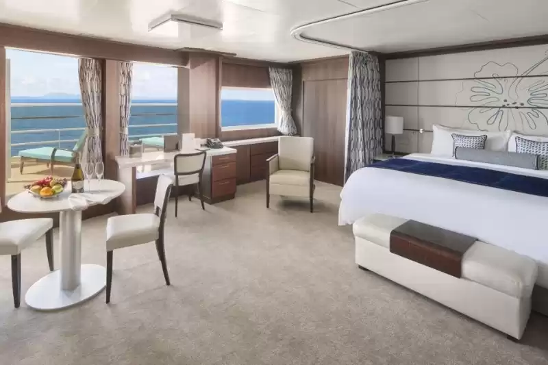 Suite Penthouse deluxe avec grand balcon vue sur Proue