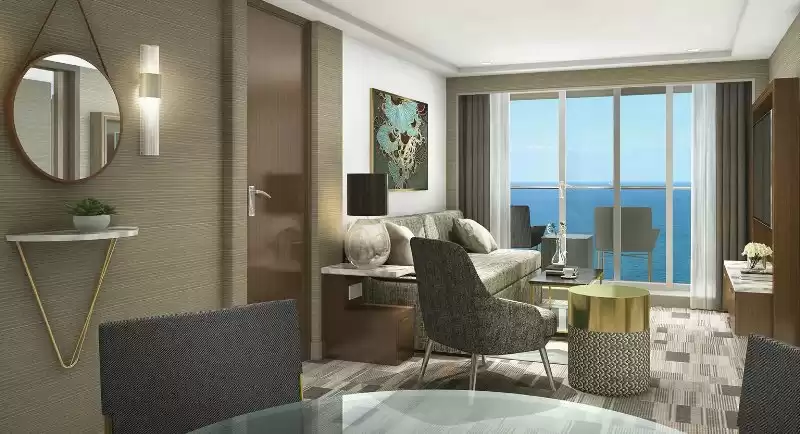 Suite Penthouse deluxe avec grand balcon (Proue)