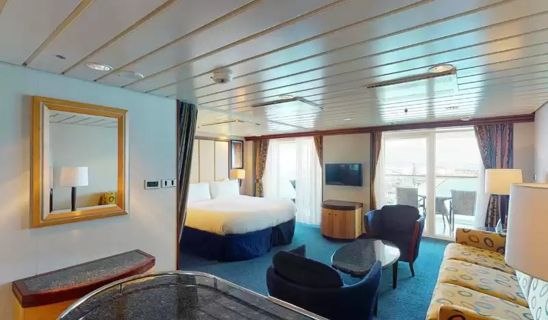 Suite avec vue panoramique sur la mer (sans balcon)