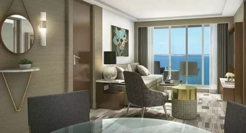 Suite Penthouse avec grand balcon (Poupe)