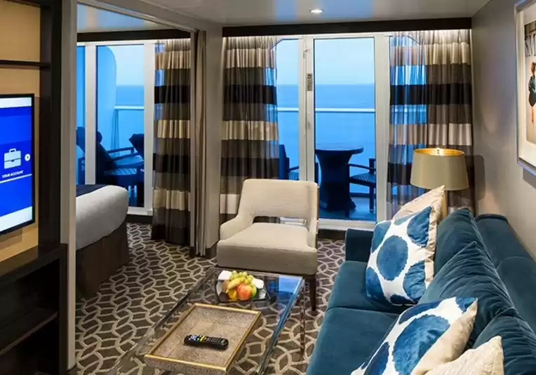 Grande suite avec grand balcon – 1 chambre
