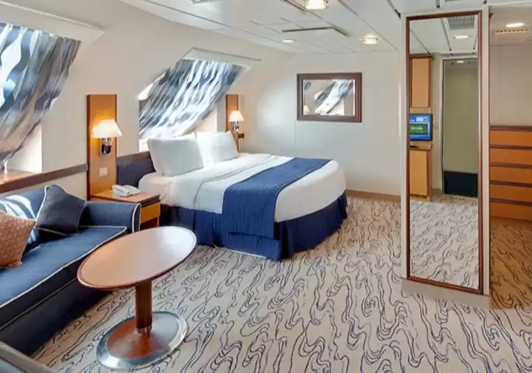 Cabine ultra spacieuse vue sur la mer