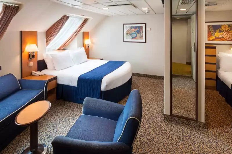 Cabine ultra spacieuse vue sur mer