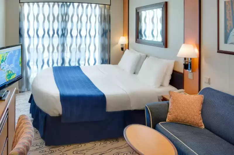 Cabine communicante avec vue sur la mer et balcon