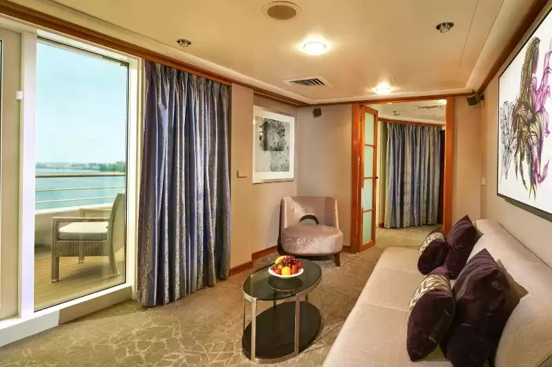 Suite Penthouse avec grand balcon (Poupe)