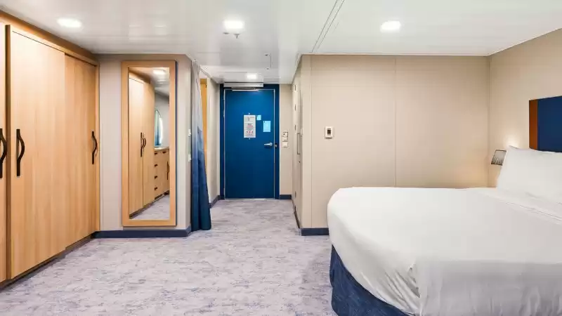 Cabine vue sur mer ultra spacieuse avec grand balcon