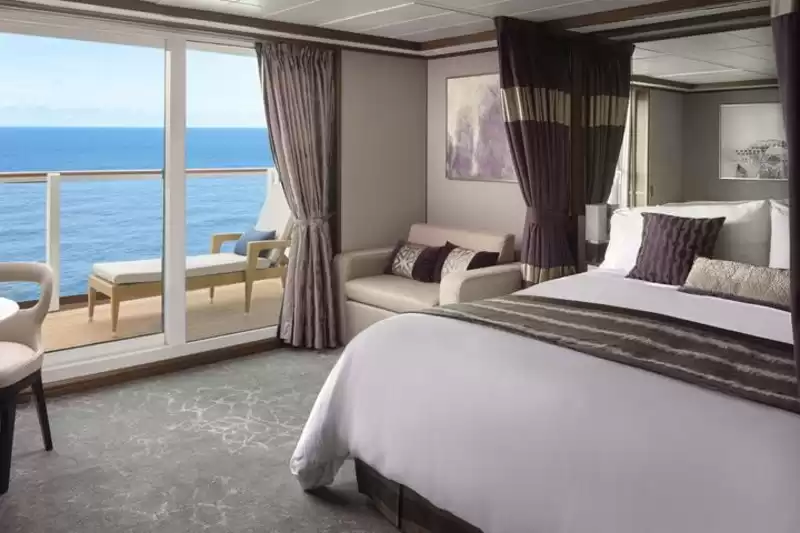 Suite Penthouse avant avec grand balcon