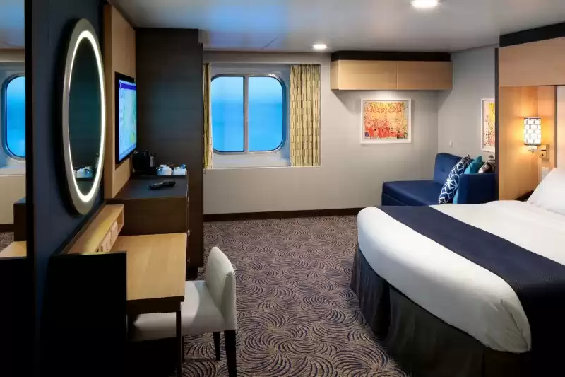 Cabine avec vue sur la mer