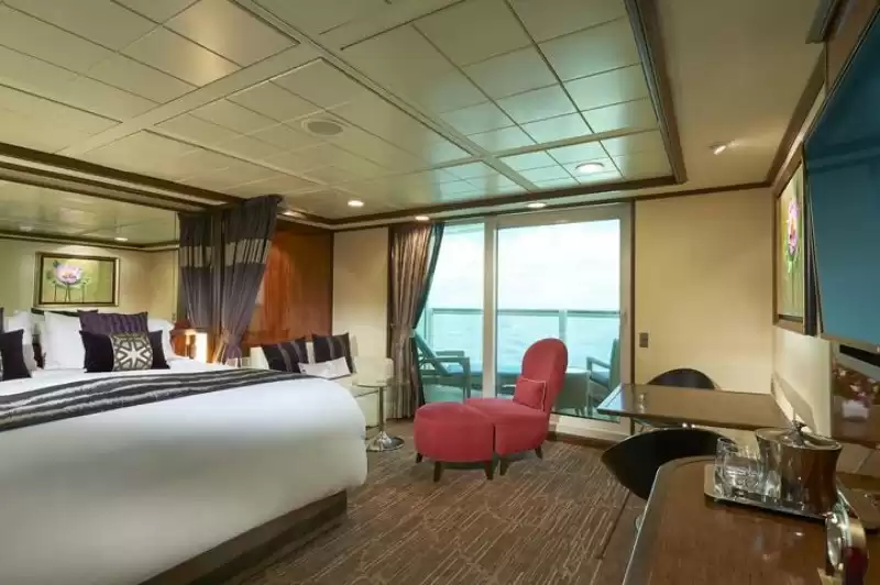 Suite Penthouse avant avec grand balcon