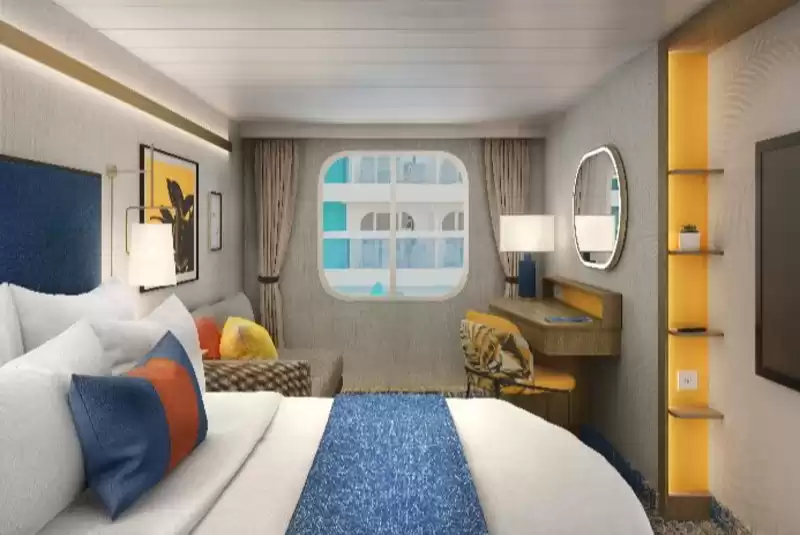 Cabine familiale intérieure avec vue sur Surfside