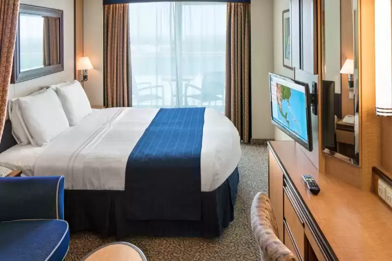 Cabine communicante avec vue sur la mer et balcon