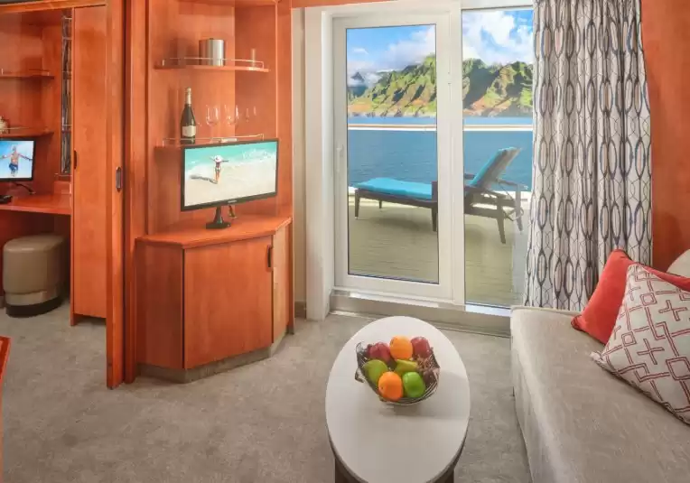Suite Familiale 2 chambres avec balcon (vue Poupe)