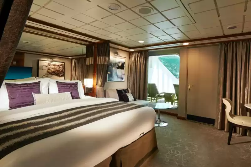 Suite Penthouse avant avec grand balcon
