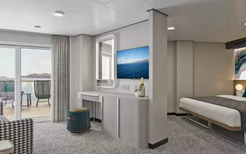 Suite vue Poupe avec Grand Balcon