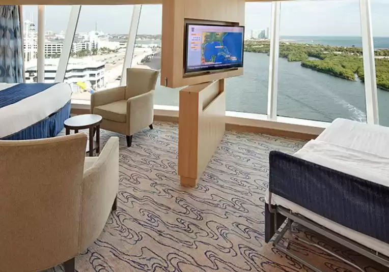 Suite avec vue panoramique sur la mer (sans balcon)
