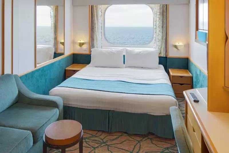Cabine communicante avec vue sur la mer