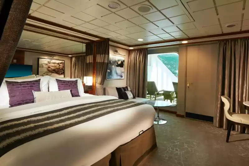 Suite Penthouse deluxe avec grand balcon vue sur Proue