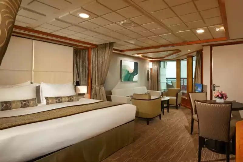 Suite Penthouse avant avec grand balcon