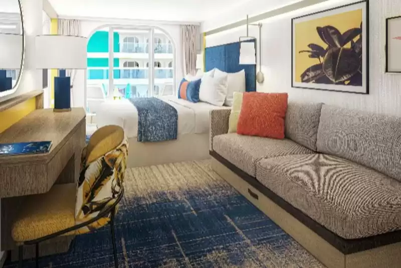 Cabine familiale avec balcon et vue sur Surfside
