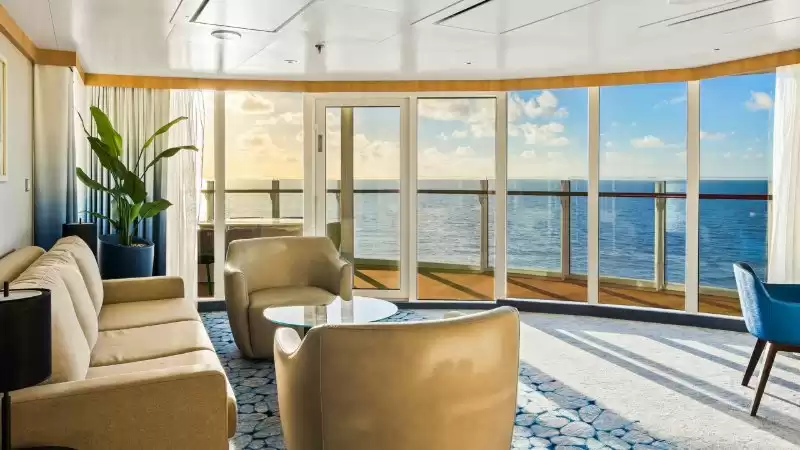 Suite AquaTheater spacieuse avec grand balcon – 2 chambres