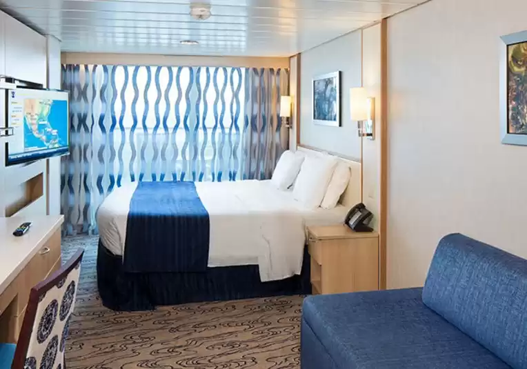 Cabine communicante avec vue sur la mer et balcon