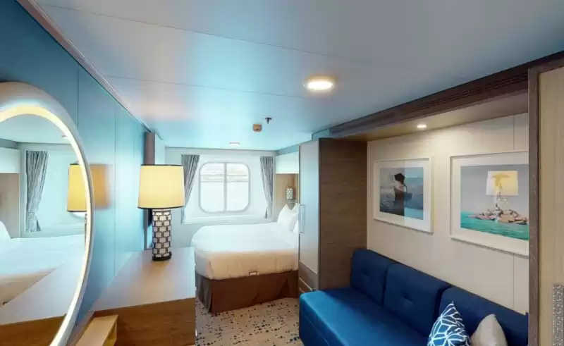 Cabine avec vue sur la mer