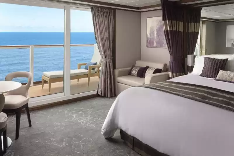 Suite Penthouse avant avec grand balcon