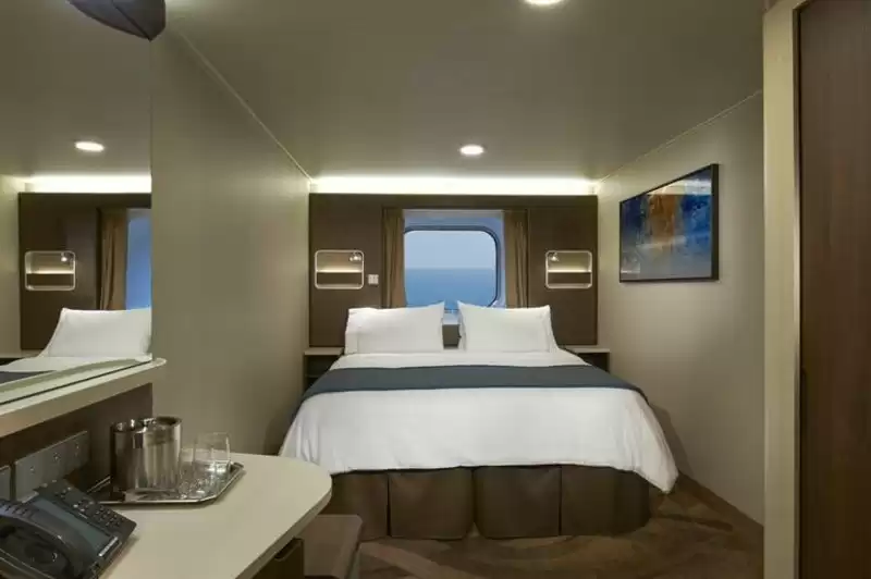 Cabine extérieure avec baie vitrée