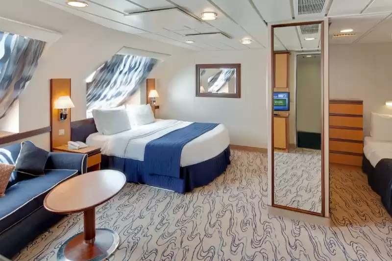 Cabine ultra spacieuse vue sur mer