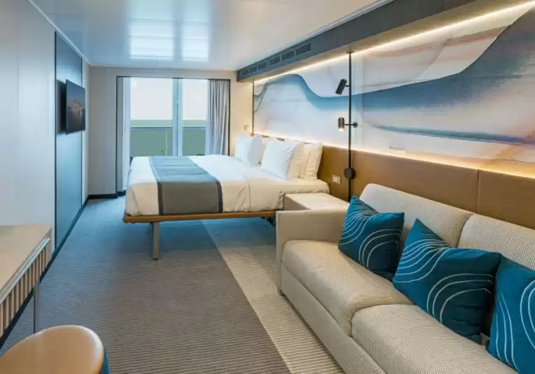 Cabine balcon familliale 